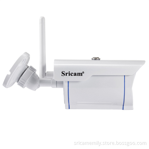 Sricam SP007 Plug and Play 3.6mm Metal Glass Lens Infrared Night Vision CCTV Camera with SD Card Slot